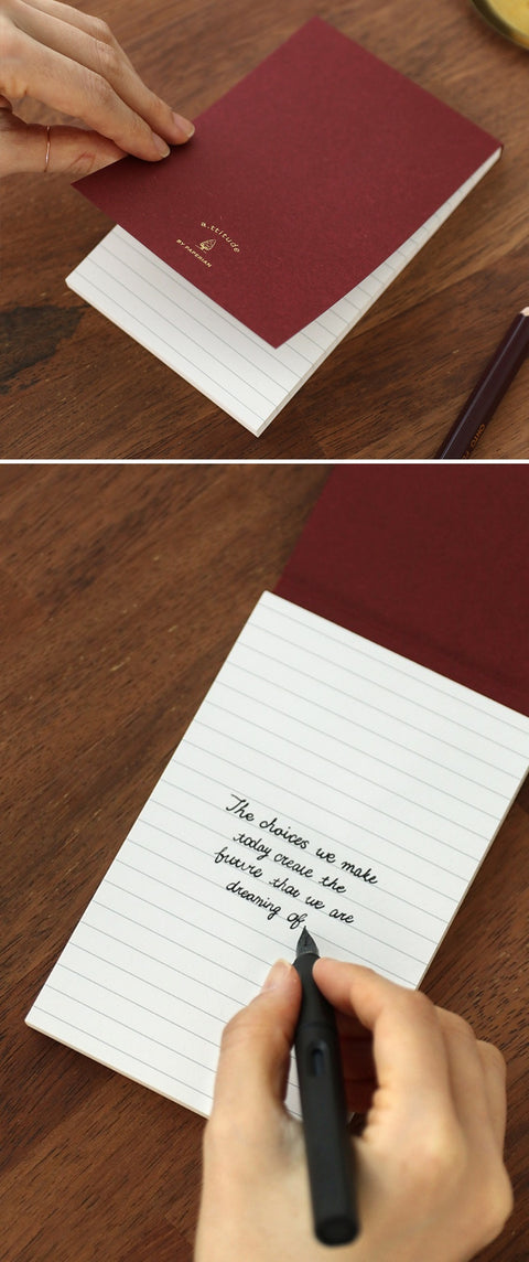 a.ttitude Memo Pad [4types] | Line, Dot, Blank, Grid Notepads