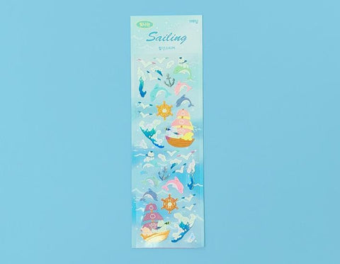 Twinkle Deco Sticker [Sailing] | Dolphin