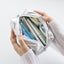momossi Marshmallow Pencil Pouch [Silver] | Pen Case