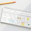Weekly Desk Planner [2colors] | Weekly Scheduler