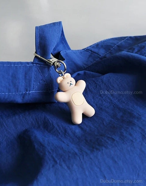 DONATDONAT Bear AirPods Pro Silicone Case [Milk Tea]