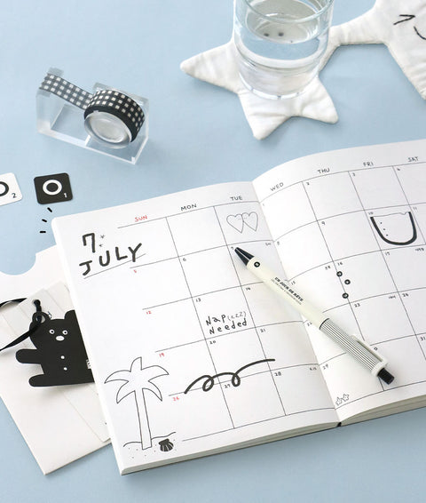 2026 Doodle Weekly Planner [4types]