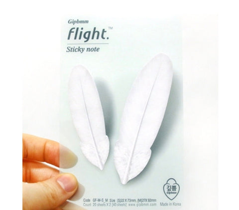 Feather Sticky Notes [2colors]