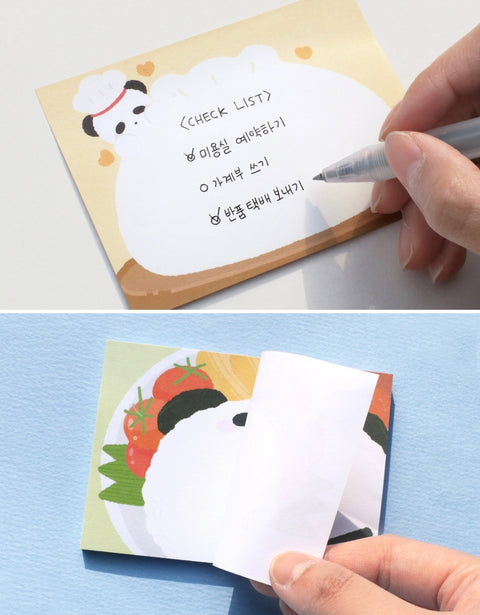 Yummy Panda Memo Pad [4types]