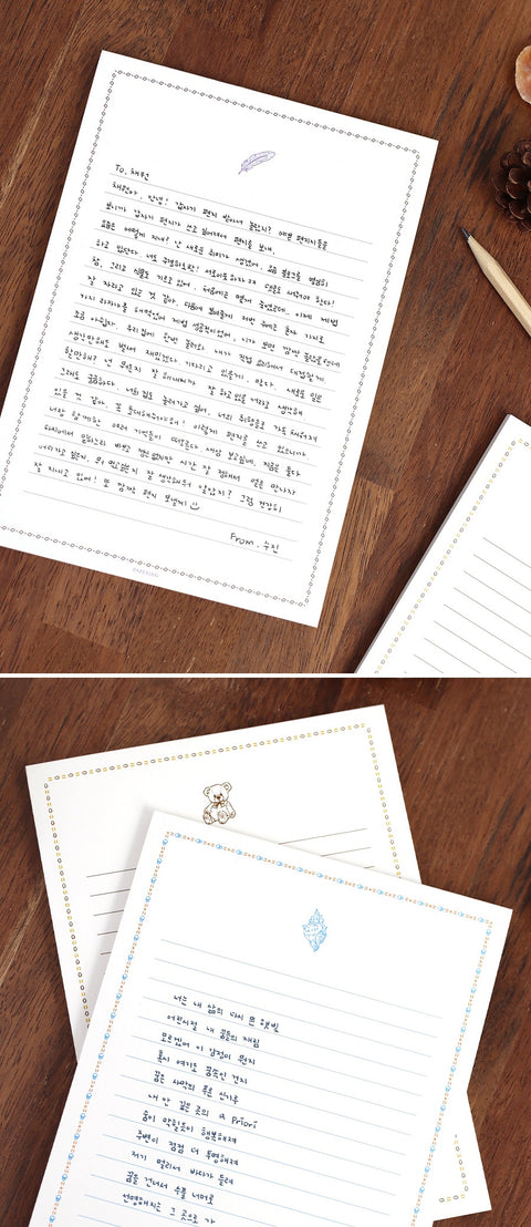 Near & Deer Memo Pad [8types] | Letter