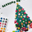 Christmas Tree DIY Seal Sticker [2types] | Deco Sticker