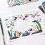 Swimming Seal Sticker [2types] | Seaweed Deco Sticker
