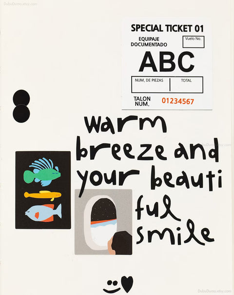 Little Things ALPHABET & NUMBER Calligraphy Sticker Pack | 10sheets