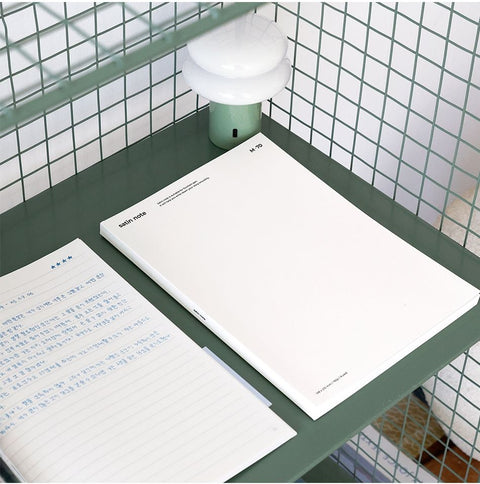A5 Satin Notebook M70 [3colors] | Line & Grid Notebook
