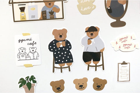 Planner Seal Stickers [1534 ggumi cafe tour]
