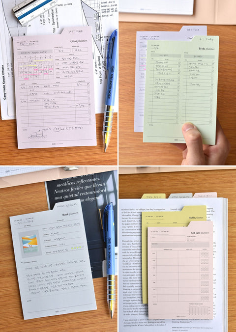 Index Planner Sticky Notes [12types] Sticky Memo