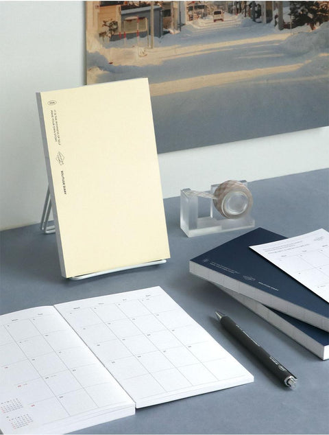 2026 Solitude Diary Weekly Planner [4colors]