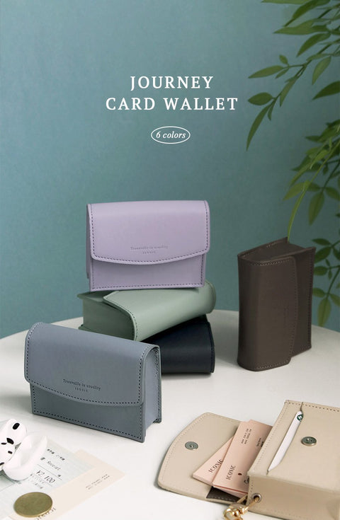 Journey Card Wallet [6colors] | Purse