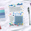 Line Seal Stickers 10types Set