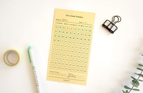 Goal Tracker 100days [2colors]