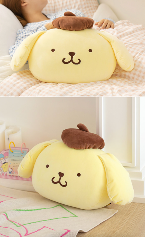 SANRIO Pompompurin Face Cushion