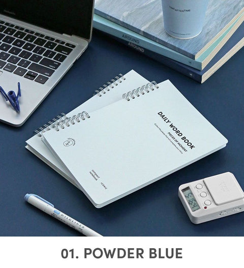 ICONIC Daily A5 Vocabulary Word Notebook [2colors] | Word Book