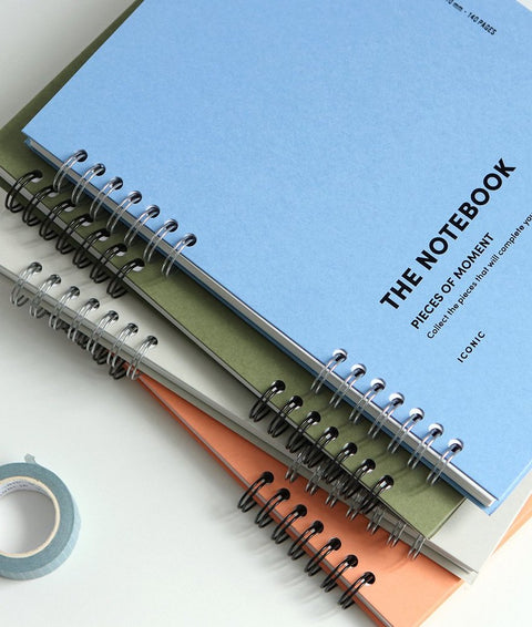 Compact A5 Line Notebook [4colors]