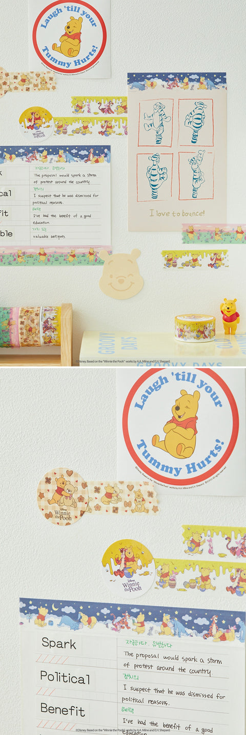 DISNEY Winnie the Pooh Masking Tape [4types]