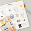 LIFE & PIECES Vintage Label Sticker Pack | 6sheets