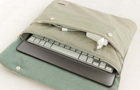 13" Piyo Snap Laptop Pouch [2colors] | 13 inch MacBook Case