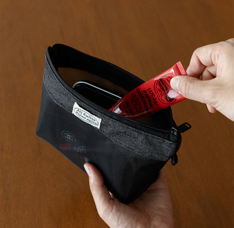 momossi Mesh Boat Pouch [2colors]