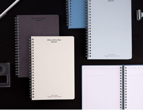 Starry, Starry Days Daily Planner [4colors] | Daily Scheduler