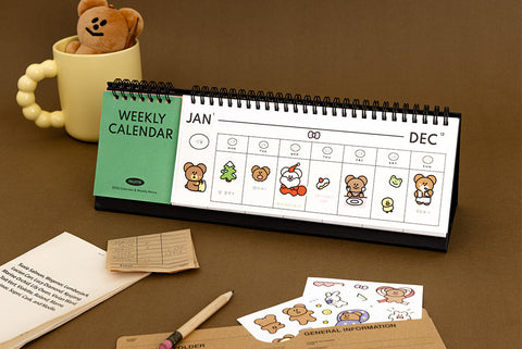 momossi Sticker Pack | 6sheets | Bear Sticker