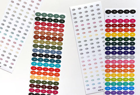 Arrow Seal Sticker _ Ellipse | Deco Sticker