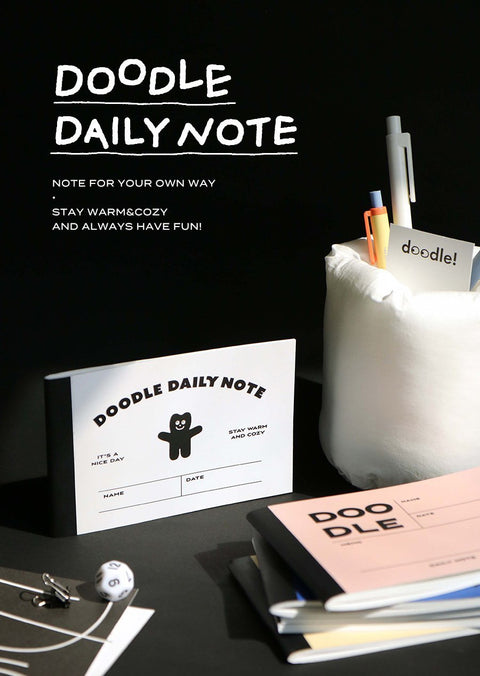 Doodle Daily Mini Notebook [6colors] | Handy Notebook