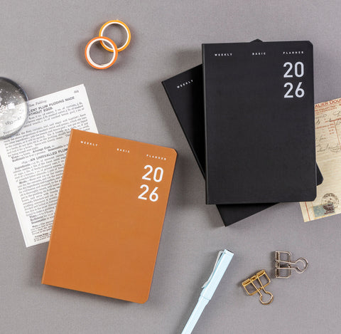 2026 Basic Weekly Planner [8colors]