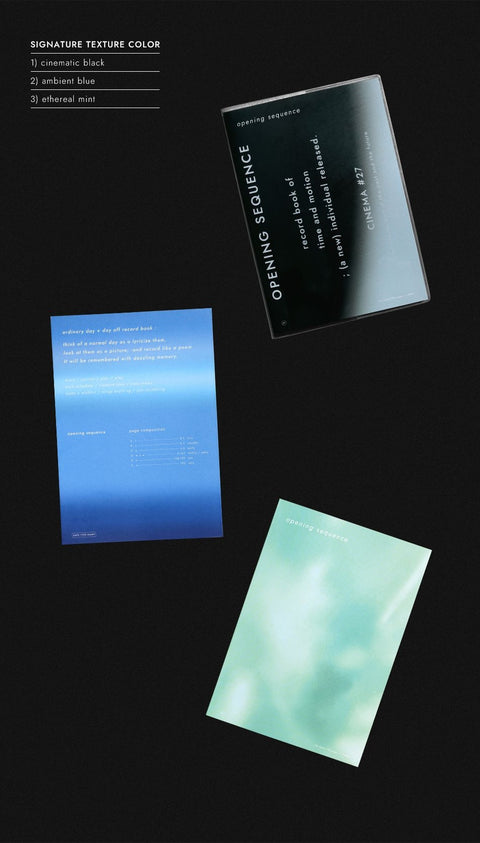 2027 Opening Sequence Weekly Planner [6types] | Weekly Diary