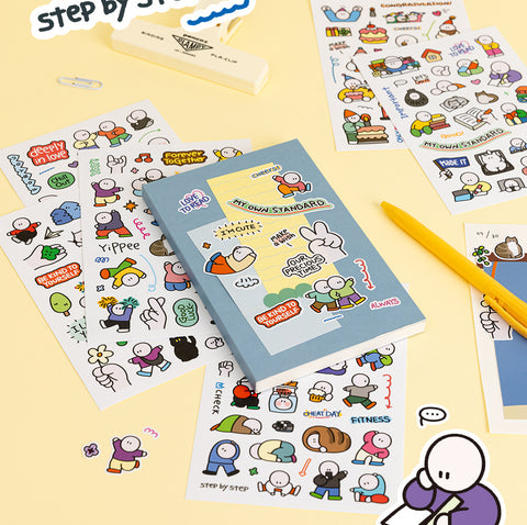 Simpler Drawing Point Sticker Pack | 6sheets