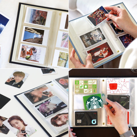 PRISM 168 Business Card Book [5colors] | Instax Mini Album | Photo Card Book