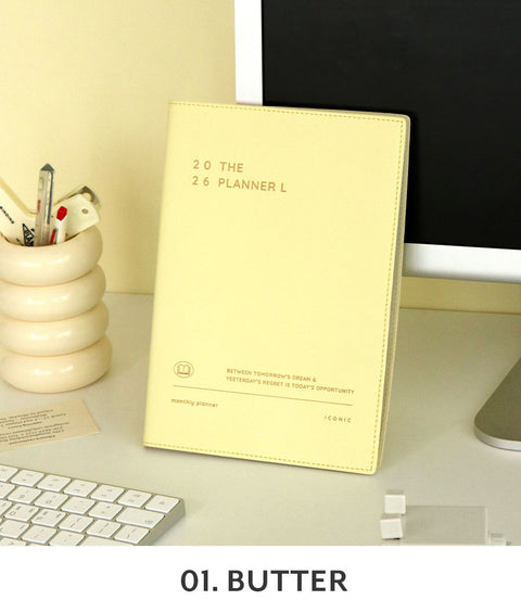 2026 The Planner L Monthly Planner [4colors]