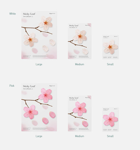 Cherry Blossom Sticky Notes L [2colors]