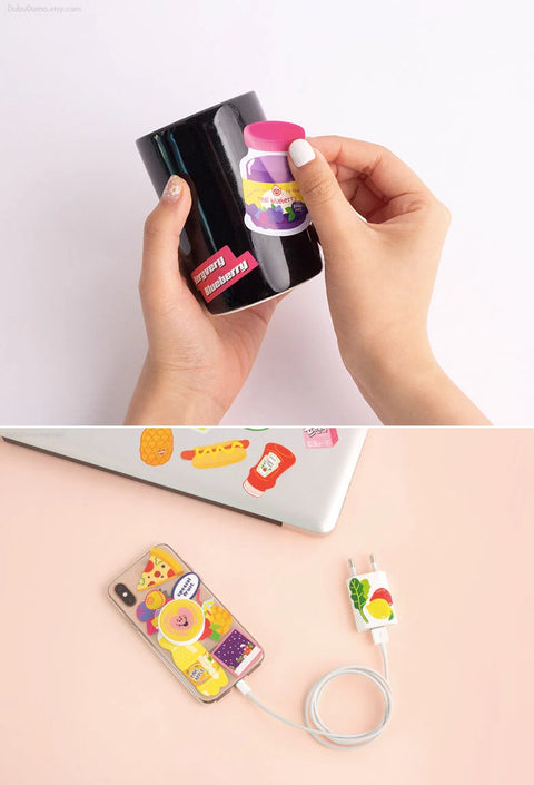 Lucalab Fruits Deco Stickers [6types]