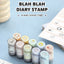 Blah Blah Diary Deco Stamp [10types]