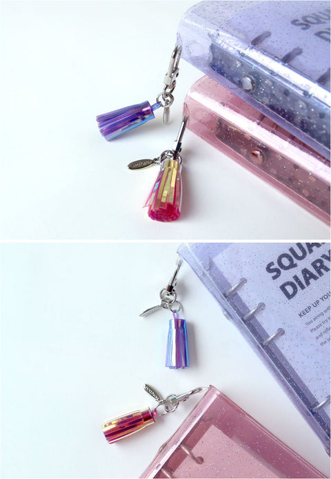 Aurora Tassel [4colors] | Diary Charm | Key Ring