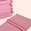 Pink Snow Blank Notebook