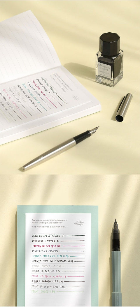 ICONIC Solitude B6 Line Notebook [4colors]