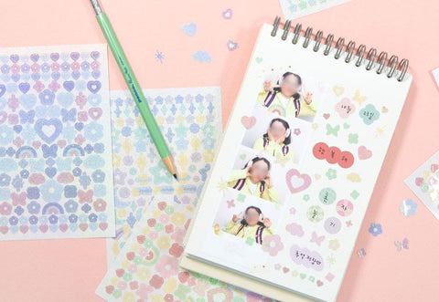 Pure Deco Sticker [2types] | 2sheets