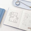 Making Memory Small Wide Square Notebook v.3 [7colors] | Grid Notebook
