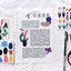 Flowering Plant Sticker Set | un cut lines stickers | 15sheets