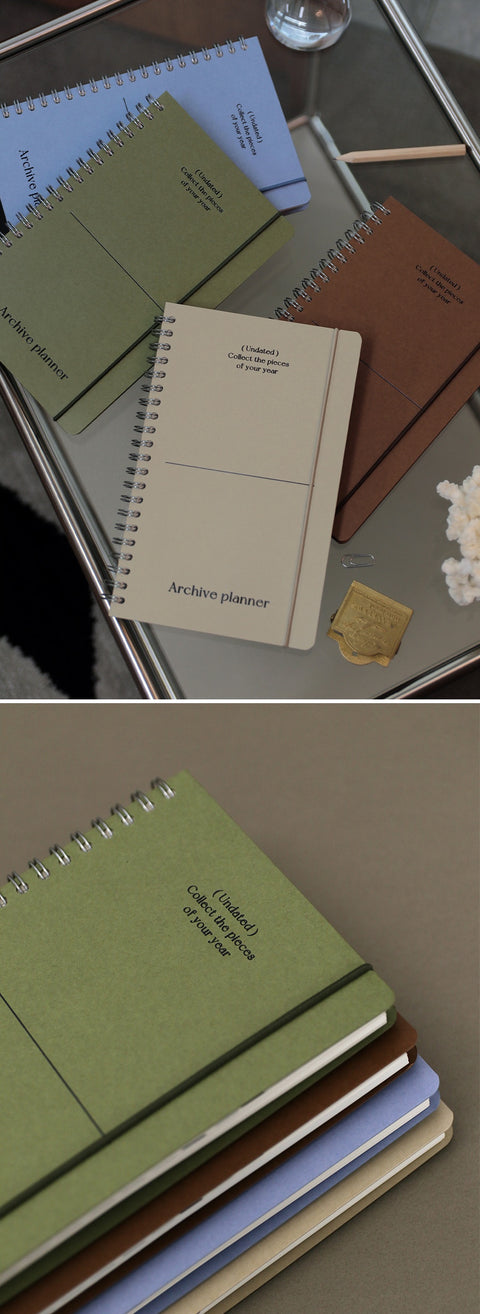 Archive Weekly Planner ver.2 [4colors]