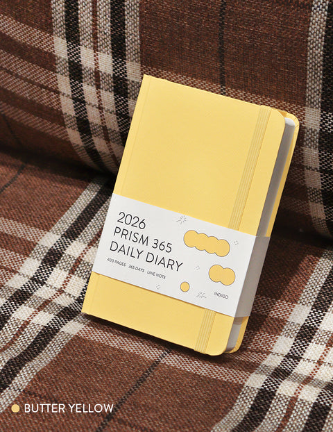 2026 PRISM 365 Daily Planner [6colors]