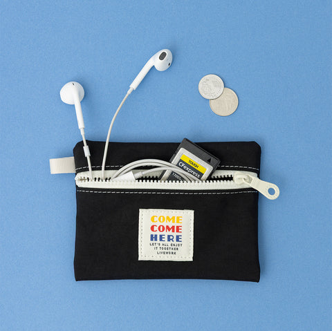 ComeComeHere Flat Mini Pouch [4colors] | Card Case