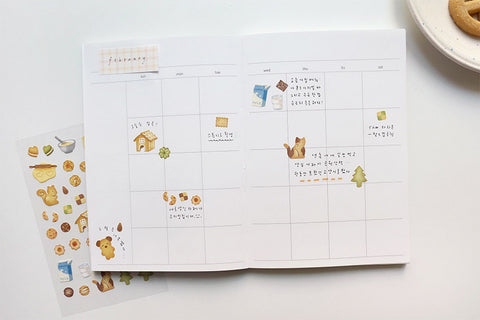 Planner Stickers [1204 Let's bake!]
