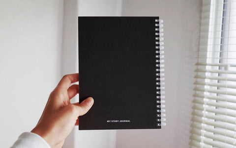 My Story Journal Daily Planner A5 [Black] | 24Hour Plan