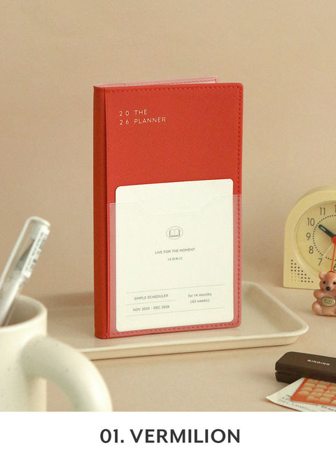 2026 The Planner S Weekly Planner [6colors]